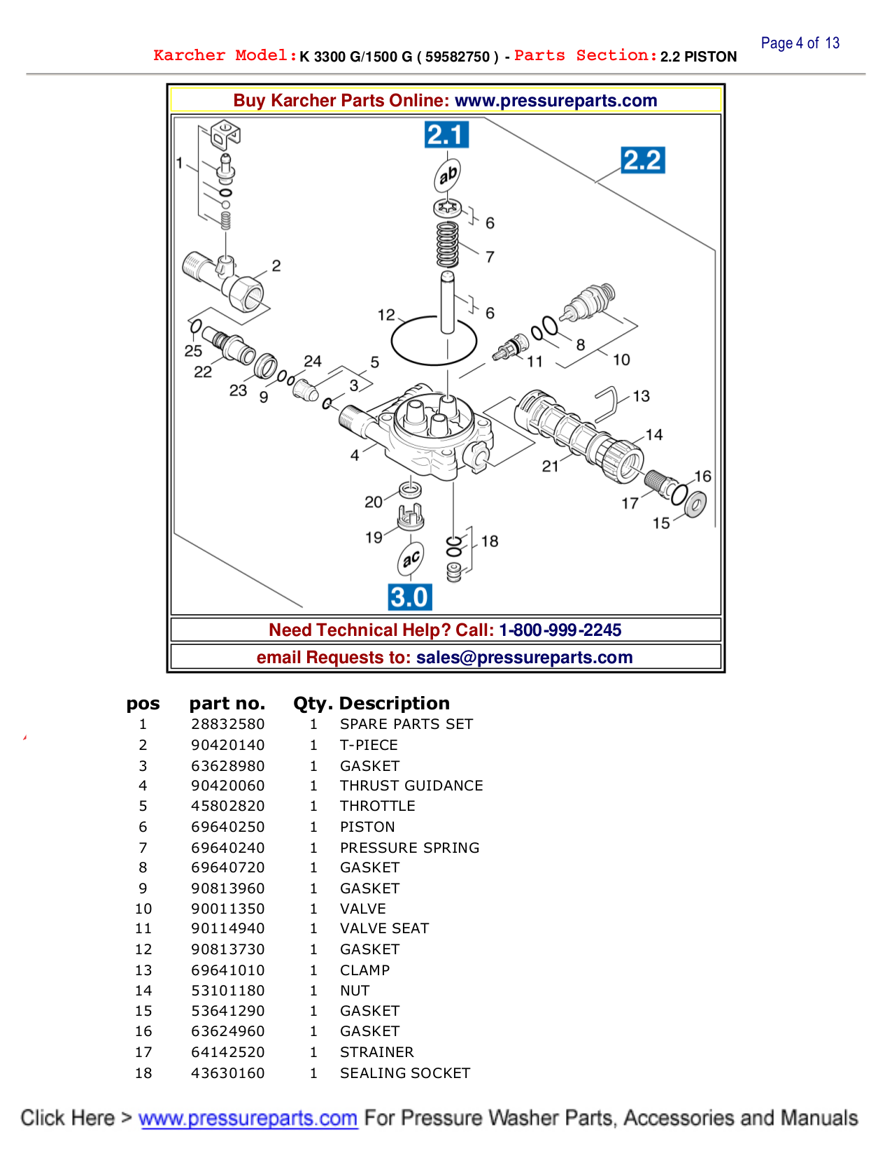 PDF manual for Karcher Other K 3300 G Pressure Washers